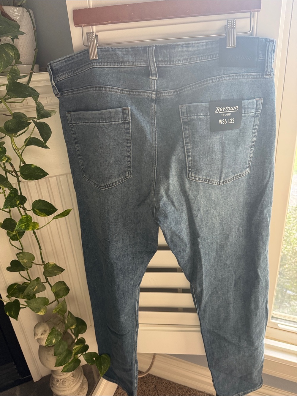 Revtown Men's Blue Slim Jeans